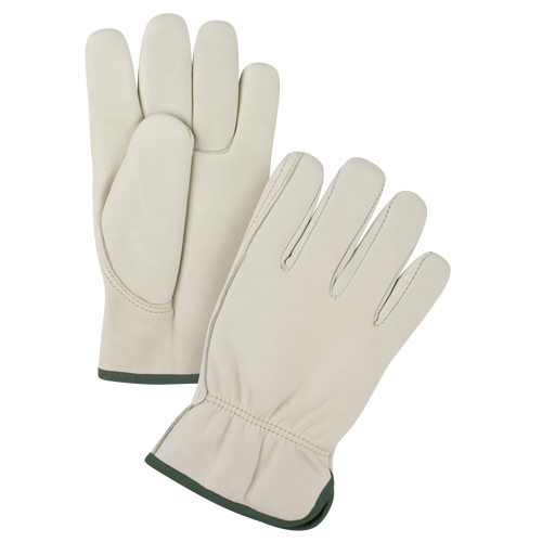 Gants de conducteur de premi&egrave;re qualit&eacute;, Moyen, Paume en Cuir fleur de vache Waymarc Industries Inc