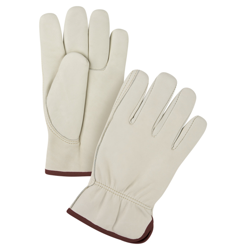 Premium Driver's Gloves, Large, Grain Cowhide Palm Waymarc Industries Inc