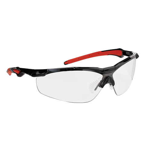 Dynamic Hawk Series Safety Glasses, Clear Lens, Anti-Fog, ANSI Z87+/Meets/Exceeds CSA Z94.3 Waymarc Industries Inc