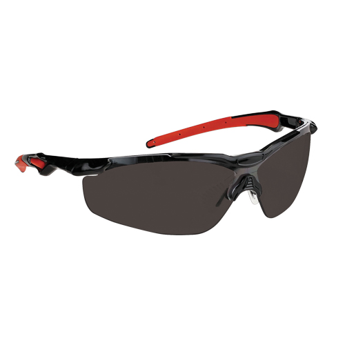 Lunettes de s&eacute;curit&eacute; s&eacute;rie Hawk Dynamic, Lentille Fum&eacute;e, Antibu&eacute;e, ANSI Z87+/R&eacute;pond ou surpasse la norme CSA Z94.3 Waymarc Industries Inc