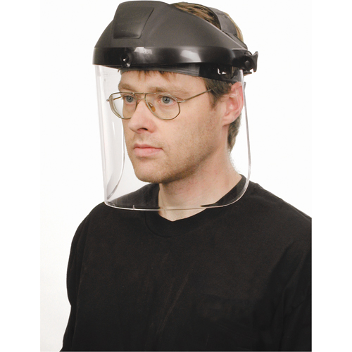 Fibre-Metal&reg; Protecto-Shield&reg; Protection Faceshield, Propionate, Clear Tint Waymarc Industries Inc