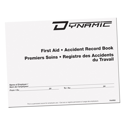 Dynamic Accident Record Book Waymarc Industries Inc