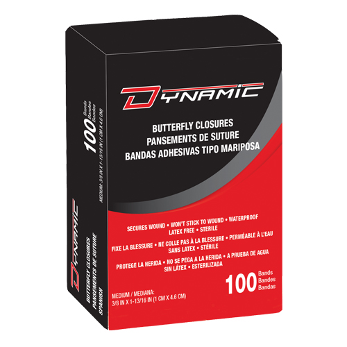 Pansements papillon Dynamic, Pansement, Classe 1 Waymarc Industries Inc