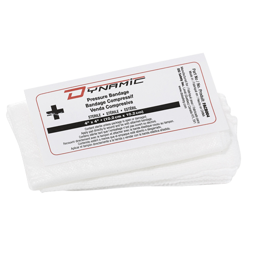 Dynamic Compress Bandage In Box, 4" L x 4" W Waymarc Industries Inc