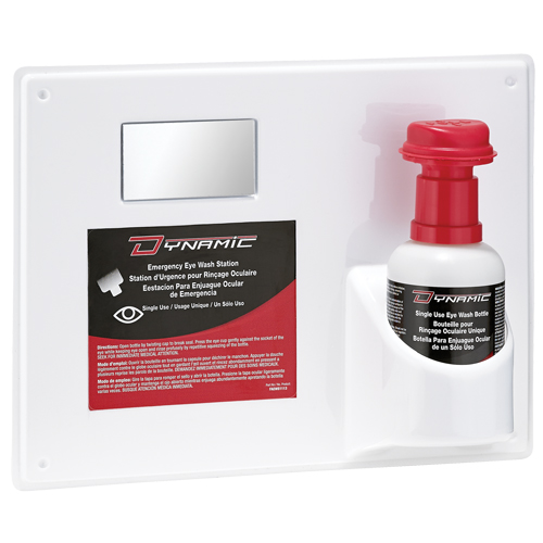 Dynamic Eyewash Station with Isotonic Solution, Single Waymarc Industries Inc