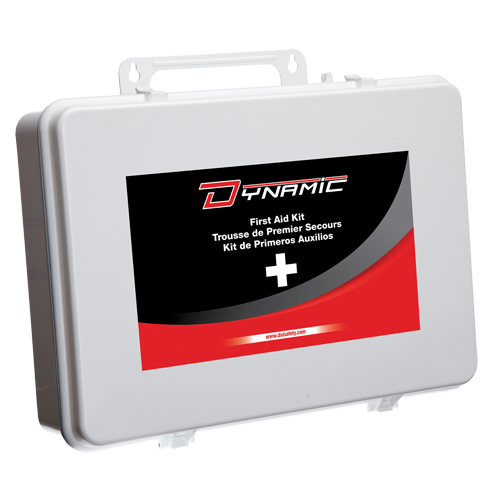 Trousse de premiers soins pour autobus scolaire Dynamic, Dispositif m&eacute;dical Classe 1, 36 unit&eacute;s/Boîte en m&eacute;tal Waymarc Industries Inc
