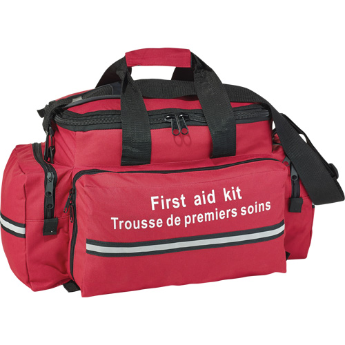 Trousse de premiers soins de trauma pour premier r&eacute;pondant Dynamic, Dispositif m&eacute;dical Classe 1, Sac en nylon Waymarc Industries Inc