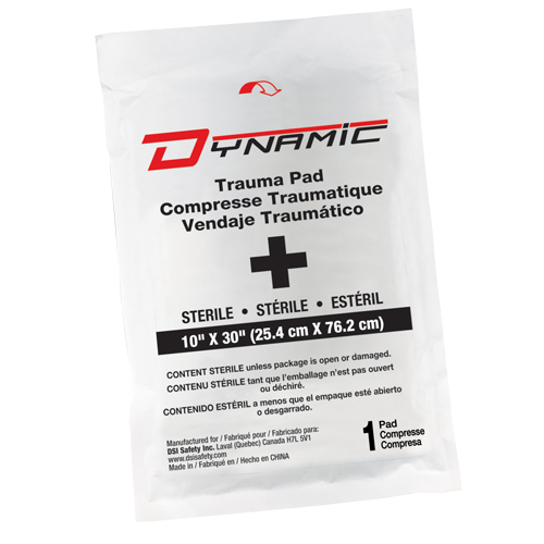 Dynamic Trauma Gauze, Pad, 10" L x 30" W, Sterile, Medical Device Class 1 Waymarc Industries Inc