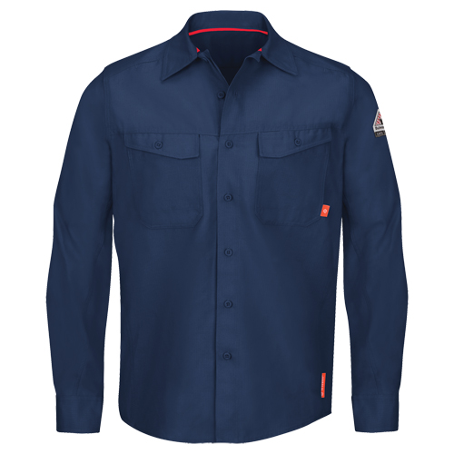 Chemises de travail IQ Endurance pour hommes, Petit, Bleu marin Waymarc Industries Inc