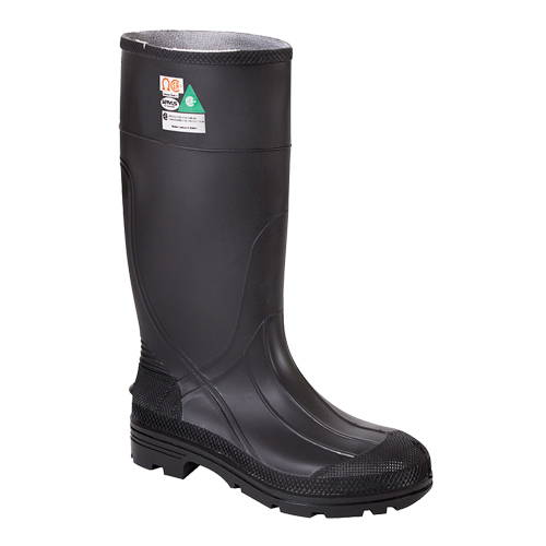 PRM II Safety Boots, PVC, Steel Toe, Size 7, Puncture Resistant Sole Waymarc Industries Inc
