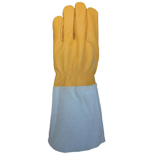TIG Welding Gloves, Grain Cowhide, Size One Size Waymarc Industries Inc