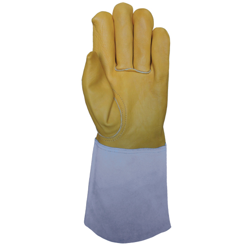 TIG Welding Gloves, Grain Cowhide, Size One Size Waymarc Industries Inc
