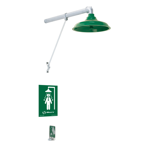 Freeze Protected Drench Shower, Wall-Mount Waymarc Industries Inc