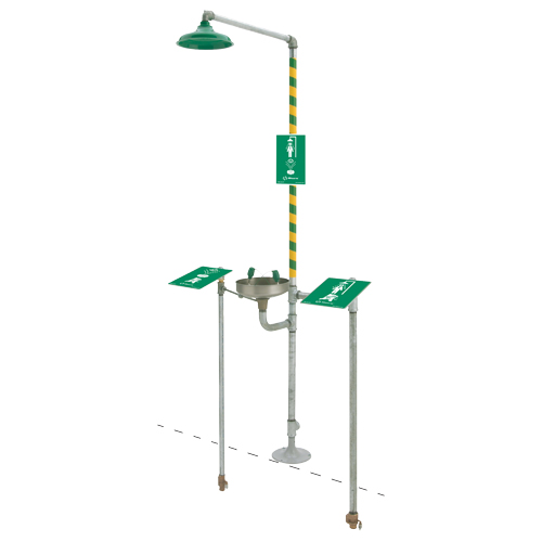 Freeze Protected Eyewash and Shower Waymarc Industries Inc