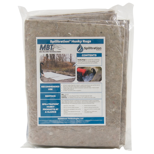 Spilltration Husky Rugs, 32" W x 4' L, Heavyweight Waymarc Industries Inc