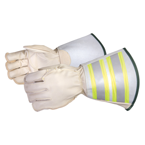 Endura&reg; Deluxe Lineman Gloves, Large, Horsehide Palm Waymarc Industries Inc