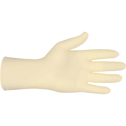 Gants de calibre industriel, Petit, Latex, 5 mils, Sans poudre, Blanc Waymarc Industries Inc