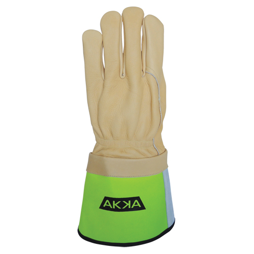 Lineman's Gloves, Small, Grain Cowhide Palm Waymarc Industries Inc