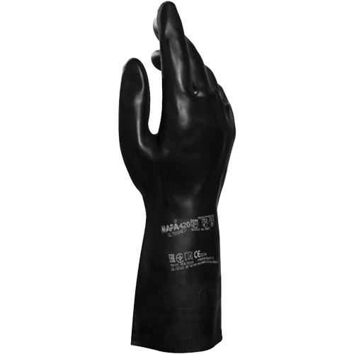 Technic NS-420 Gloves, Size 6/X-Small, 12.5" L, Latex/Neoprene, Flock-Lined Inner Lining, 30-mil Waymarc Industries Inc
