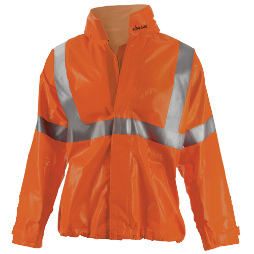 J162 310DH Veste FR Utili-Guard, PVC, Grand, Orange Waymarc Industries Inc