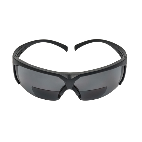 SecureFit 600 Series Reader Safety Glasses, Anti-Fog, Grey/Smoke, 1.5 Diopter Waymarc Industries Inc
