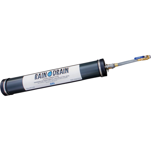 Syst&egrave;me de filtration des hydrocarbures RainDrain Waymarc Industries Inc