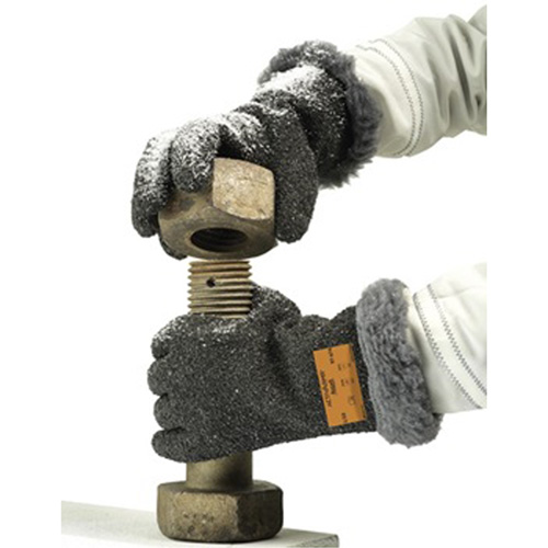 Gants ActivArmr 97-674 pour le froid extr&ecirc;me, 10/T-Grand, R&ecirc;vetement PVC, Enveloppe en Coton Waymarc Industries Inc