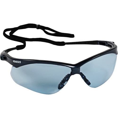 KleenGuard Nemesis Safety Glasses, Light Blue Lens, Anti-Scratch, ANSI Z87+/Meets/Exceeds CSA Z94.3 Waymarc Industries Inc
