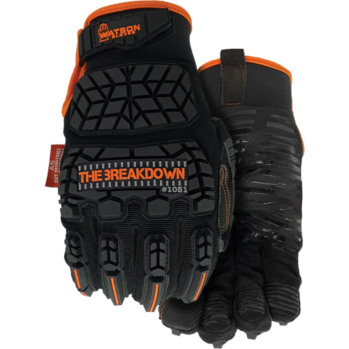 1051 The Breakdown Gloves, Size Small, PVC Coated, Cutshield Shell, ASTM ANSI Level A5/EN 388 Level E Waymarc Industries Inc