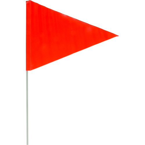 Fanion pour le d&eacute;neigement, Rouge, 6' ha Waymarc Industries Inc