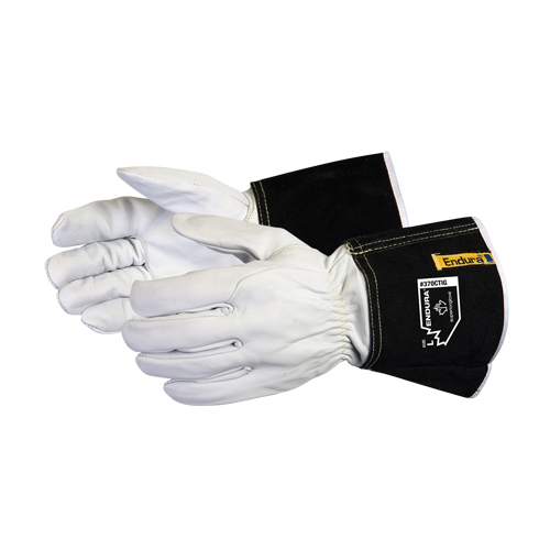 Endura&reg; Welding Glove, Grain Goatskin, Size Small Waymarc Industries Inc