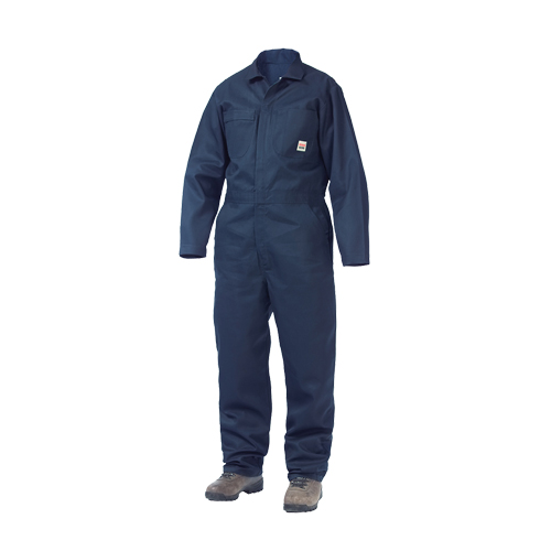 Unlined Coveralls, Men's, Navy Blue, Size Large (Tall) Waymarc Industries Inc