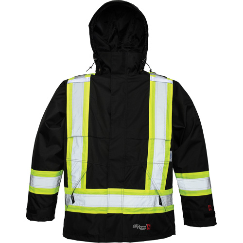 Journeyman Jacket, Polyester/Polyurethane, Black, Small Waymarc Industries Inc