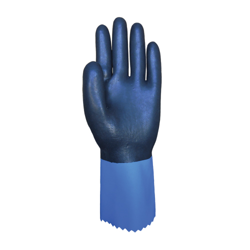 Gants enti&egrave;rement tremp&eacute;s et r&eacute;sistants aux produits chimiques Summitech, Taille Petit/7, 11,8" lo, Chloropr&egrave;ne, Doublure en Poly-coton, 59 mils Waymarc Industries Inc