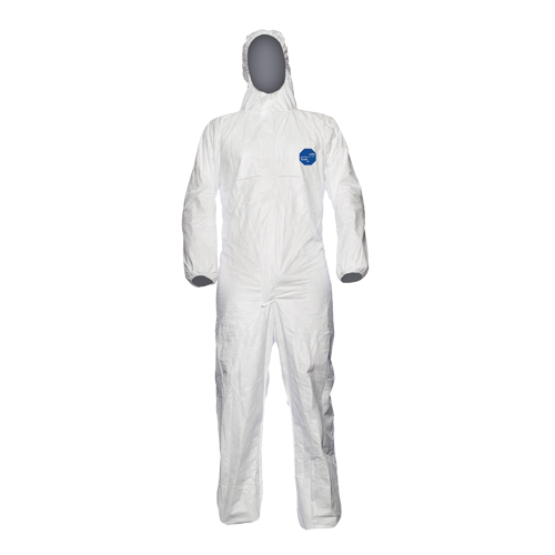 Coveralls, Small, White, Tyvek&reg; 500 Waymarc Industries Inc