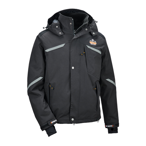 Manteau thermique N-Ferno 6466, Hommes, Petit, Noir Waymarc Industries Inc
