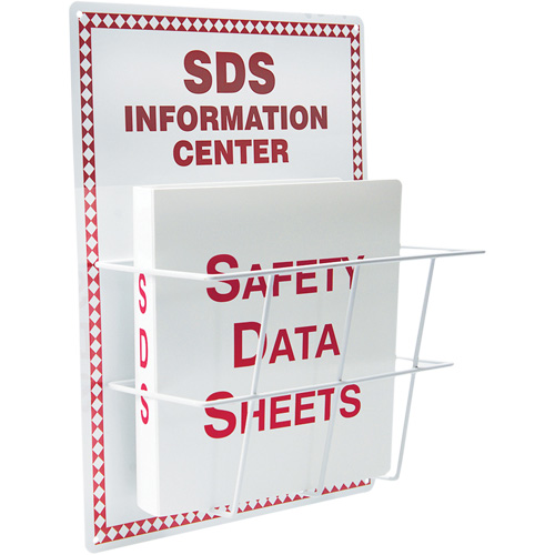 Basket-Style Aluminum Safety Data Sheet Center, English, Binders Included Waymarc Industries Inc