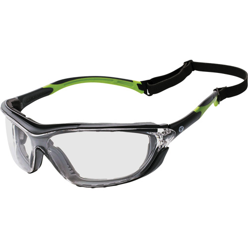 Lunettes de s&eacute;curit&eacute; Veratti Primo, Lentille Transparent, Antibu&eacute;e, ANSI Z87+/R&eacute;pond ou surpasse la norme CSA Z94.3 Waymarc Industries Inc