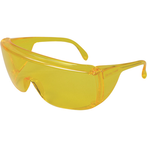 Veratti&reg; Tuff Spec&reg; 1400 Series Safety Glasses, Amber Lens, ANSI Z87+/Meets/Exceeds CSA Z94.3 Waymarc Industries Inc
