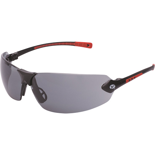 Lunettes de s&eacute;curit&eacute; Veratti 429, Lentille Grise/fum&eacute;e, Anti-&eacute;gratignures, ANSI Z87+/R&eacute;pond ou surpasse la norme CSA Z94.3 Waymarc Industries Inc