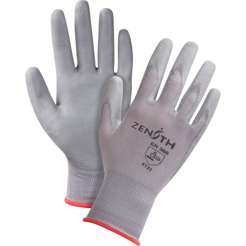 DMF-Free Coated Gloves, 7/Small, Polyurethane Coating, 15 Gauge, Nylon Shell Waymarc Industries Inc