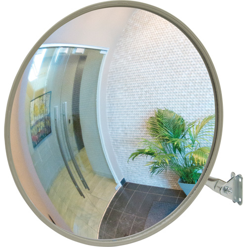 Miroir convexe avec bras t&eacute;lescopique, Int&eacute;rieur/Ext&eacute;rieur, Diam&egrave;tre 12" Waymarc Industries Inc