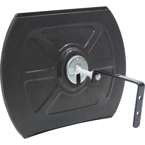 Roundtangular Convex Mirror with Bracket, 12" H x 18" W, Indoor/Outdoor Waymarc Industries Inc