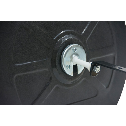 Roundtangular Convex Mirror with Bracket, 12" H x 18" W, Indoor/Outdoor Waymarc Industries Inc