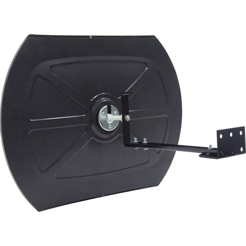 Roundtangular Convex Mirror with Bracket, 20" H x 30" W, Indoor/Outdoor Waymarc Industries Inc