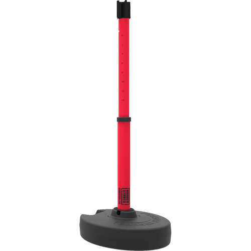 PLUS Barrier Post Set Receiver, 42" High, Red Waymarc Industries Inc