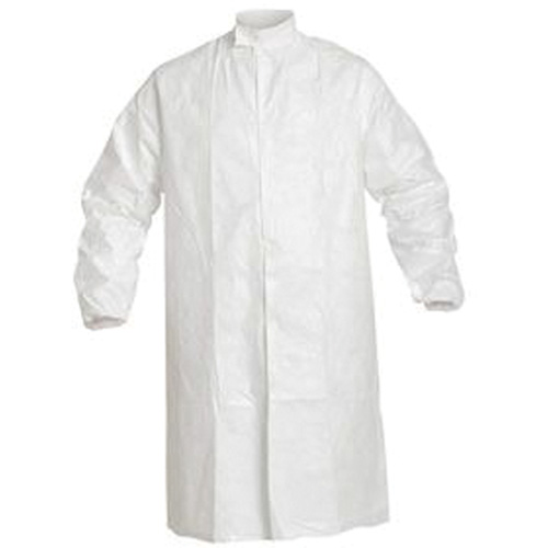 Lab Coat, Tyvek&reg; IsoClean&reg;, White, Small Waymarc Industries Inc