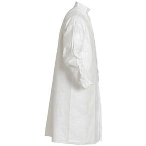 Lab Coat, Tyvek&reg; IsoClean&reg;, White, Small Waymarc Industries Inc