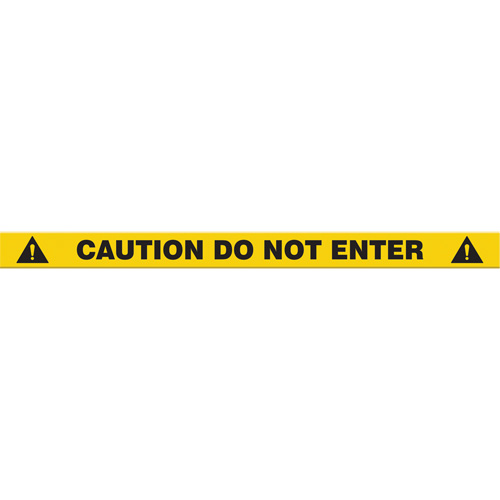 Marqueur robuste pour le sol Tough-Mark, Rectangle, 48" lo x 3" la, Jaune, Poly&eacute;thyl&egrave;ne Waymarc Industries Inc