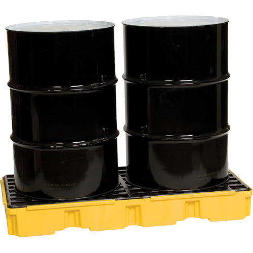 Plateforme de d&eacute;versement modulaire, Capacit&eacute; de d&eacute;versement 30 gal. US, 51,5'' x 26,25" x 6,5" Waymarc Industries Inc